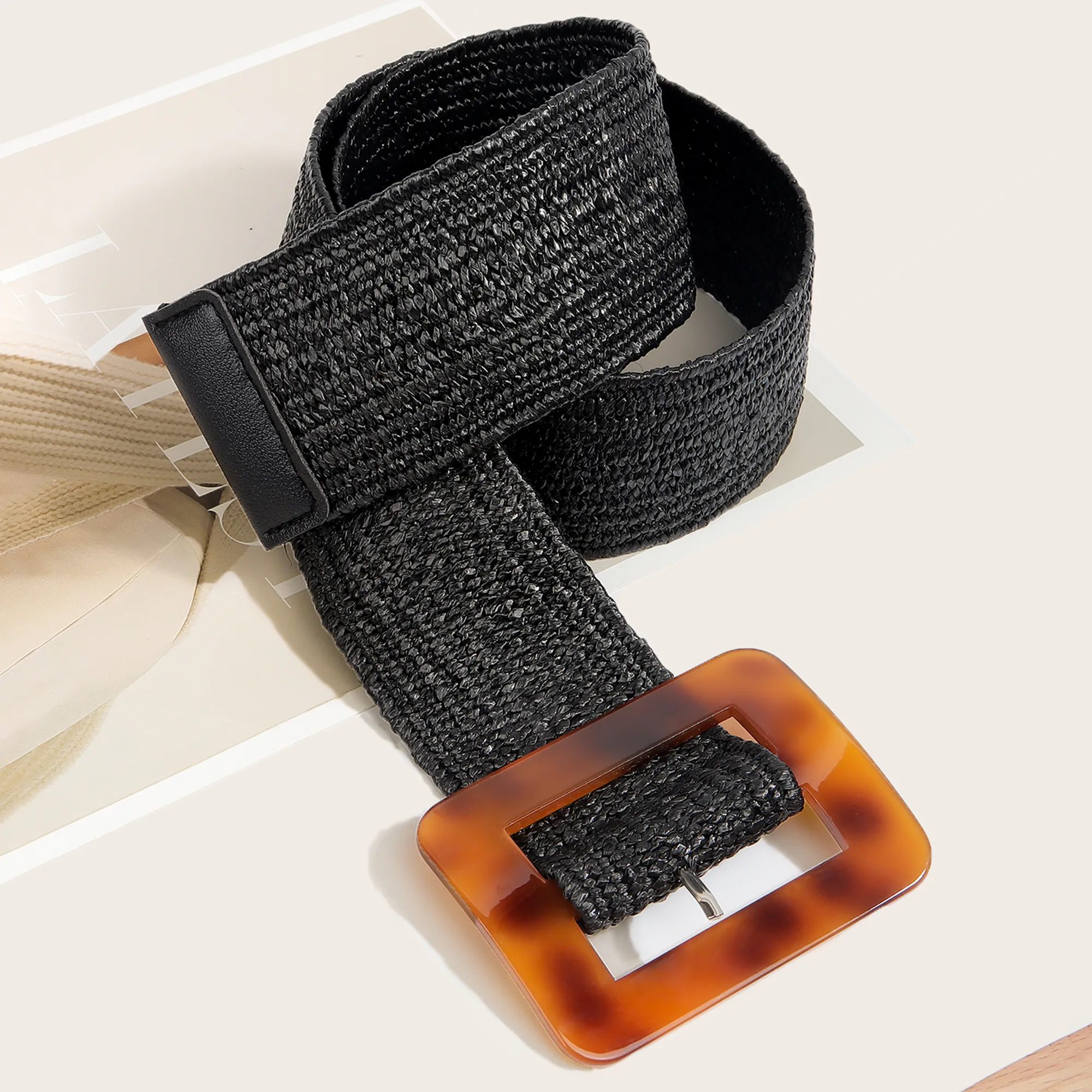 Mujeres Estilo Étnico Bohemio Estilo Simple Hierba De Polipropileno Hierba De Polipropileno Cinturones Tejidos display picture 6