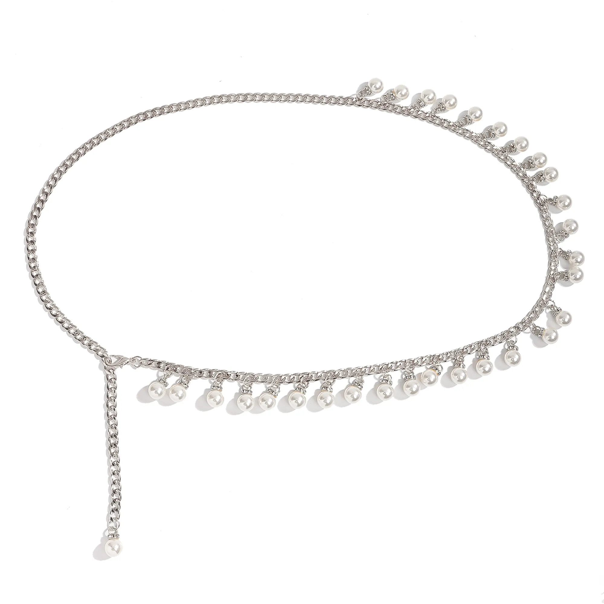 Women's Business Vintage Style Simple Style Zinc Zinc Chain Belts display picture 10