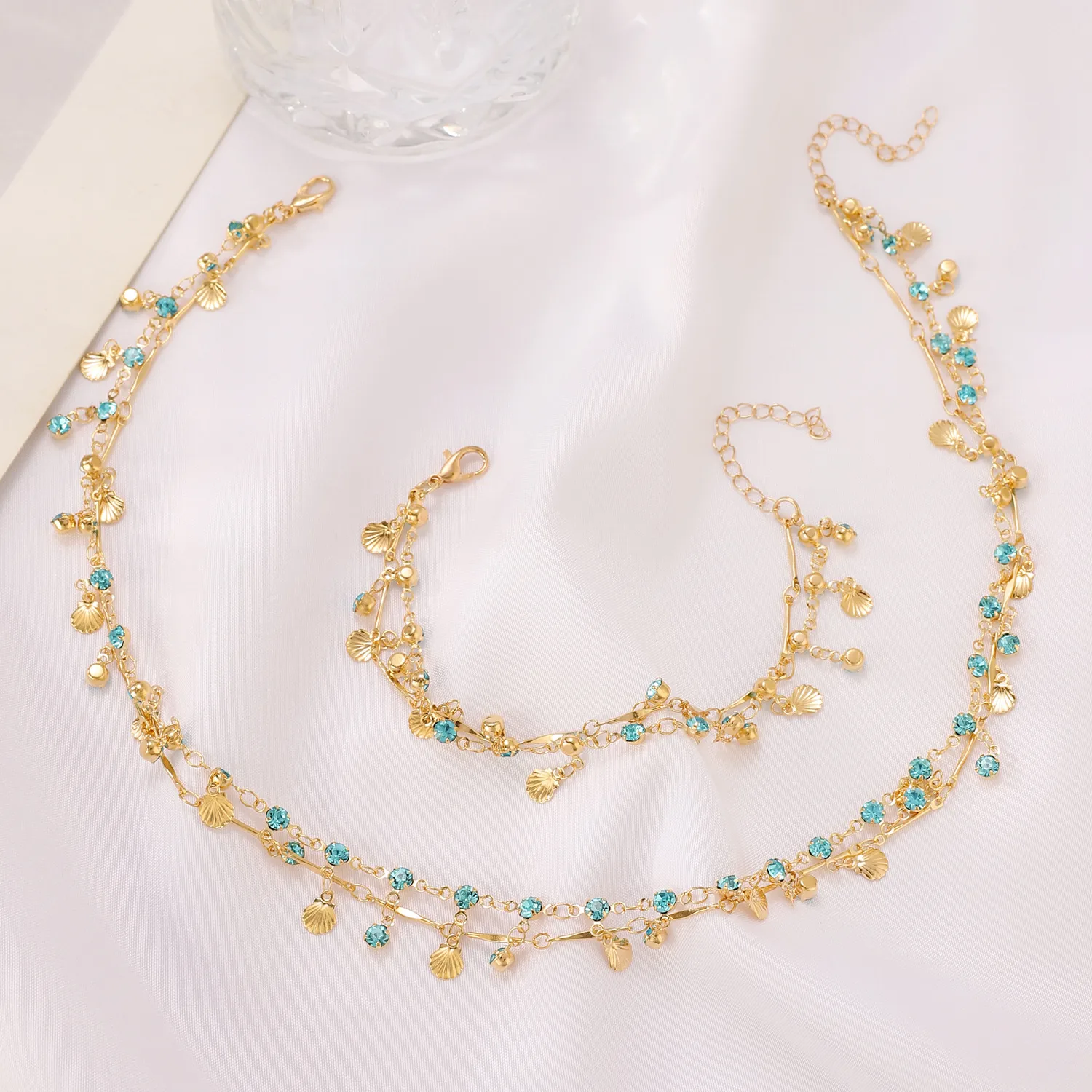Marine Style 304 Stainless Steel Alloy Shell Starfish Conch Women's Jewelry Set display picture 15
