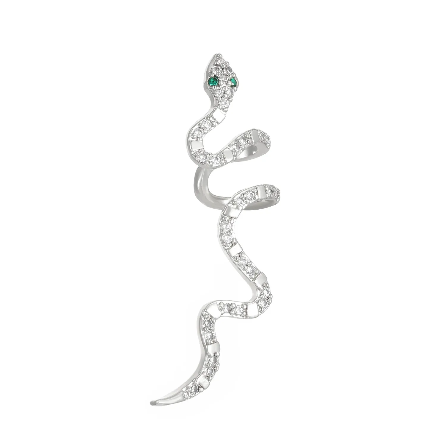 1 Piece Snake Retro Classic Style Copper Plating Ear Cuffs display picture 12
