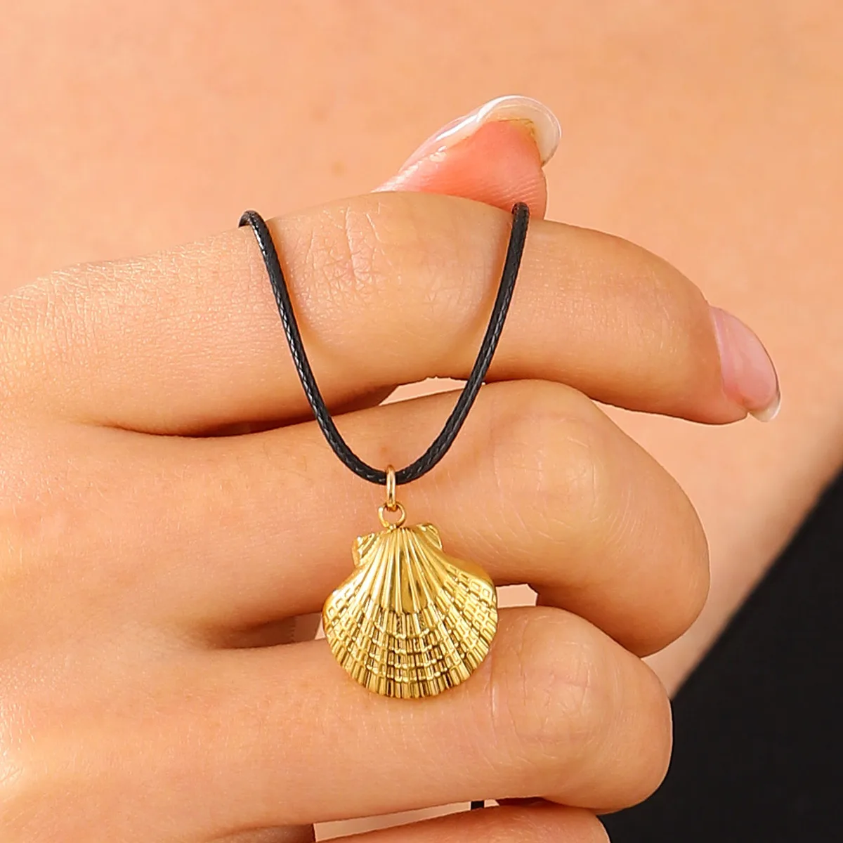 Style Marin Acier Inoxydable 304 Alliage Coquille Étoile De Mer Conque Femmes Ensemble De Bijoux display picture 19