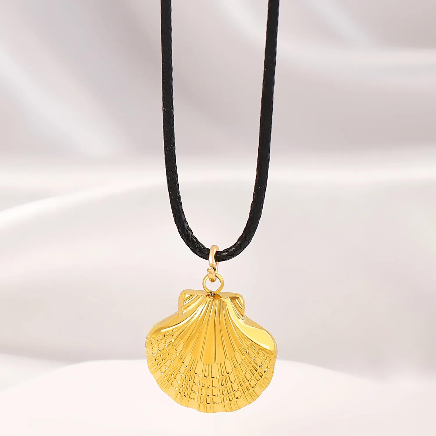 Estilo Marino Acero Inoxidable 304 Aleación Concha Estrella De Mar Concha Mujeres Conjunto De Joyas display picture 21