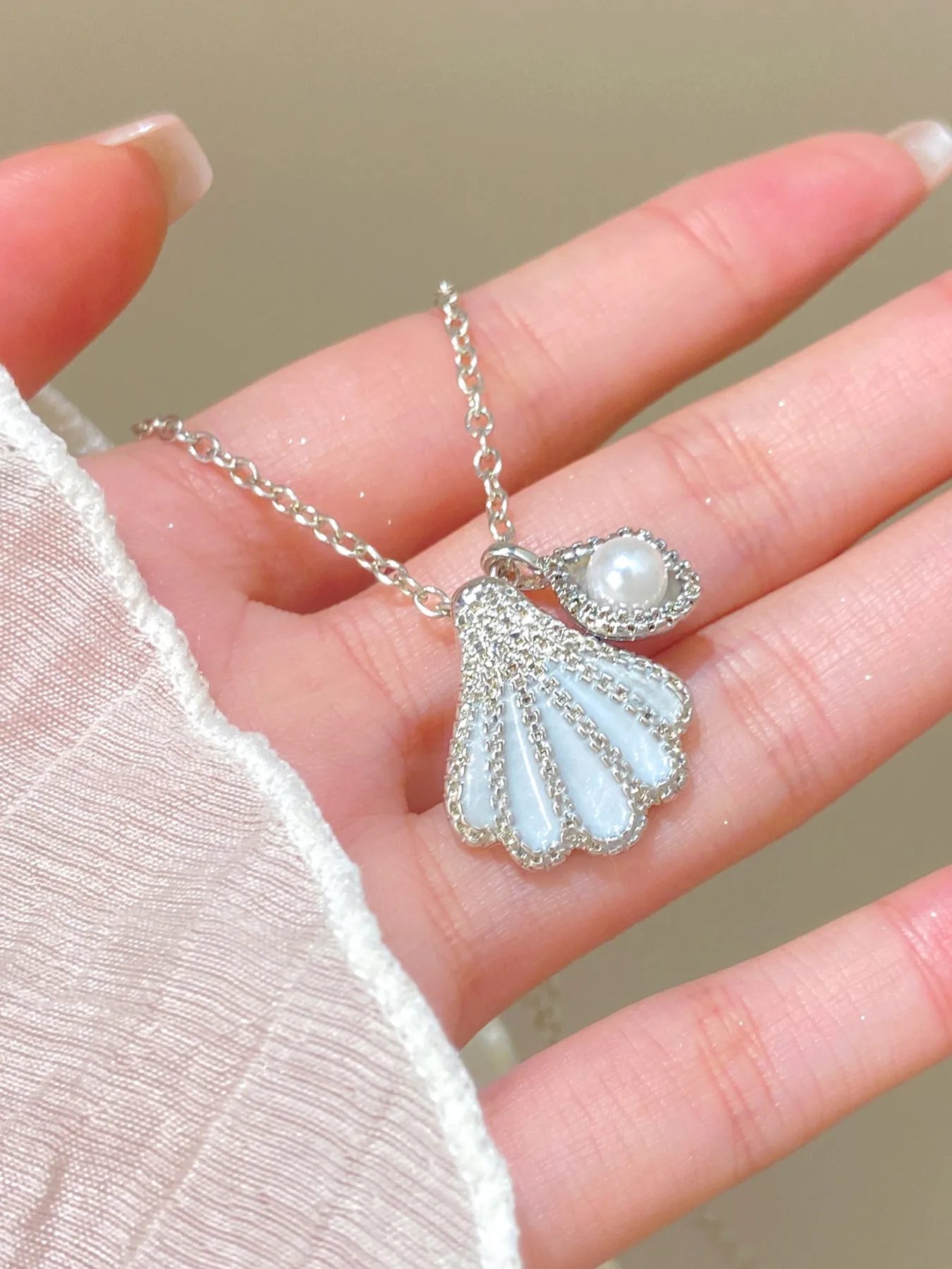 Style Marin Acier Inoxydable 304 Alliage Coquille Étoile De Mer Conque Femmes Ensemble De Bijoux display picture 23