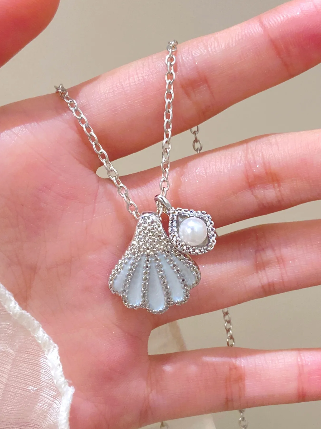 Estilo Marino Acero Inoxidable 304 Aleación Concha Estrella De Mar Concha Mujeres Conjunto De Joyas display picture 24