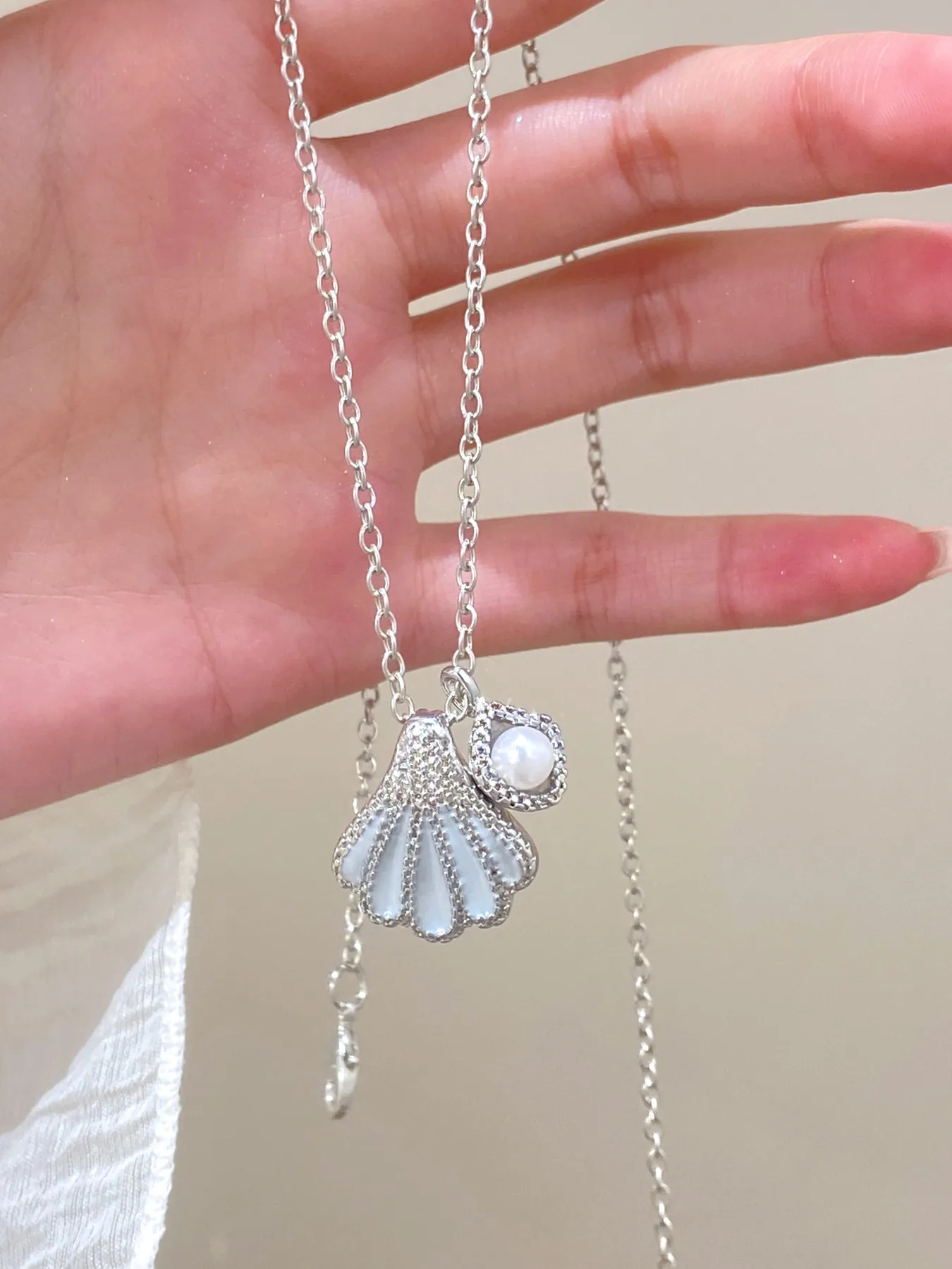 Estilo Marino Acero Inoxidable 304 Aleación Concha Estrella De Mar Concha Mujeres Conjunto De Joyas display picture 25