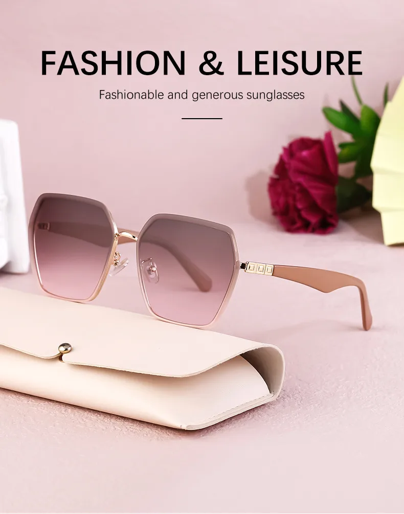 Square Vintage Style Classic Style Geometric Pc Full Frame Women's Sunglasses display picture 1