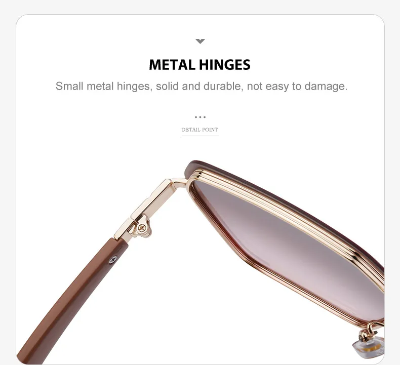 Square Vintage Style Classic Style Geometric Pc Full Frame Women's Sunglasses display picture 12