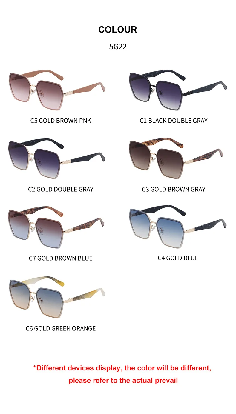 Square Vintage Style Classic Style Geometric Pc Full Frame Women's Sunglasses display picture 16