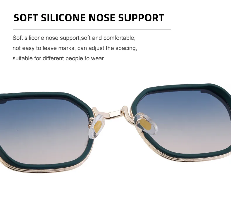 Square Retro Classic Style Geometric Pc Full Frame Men's Sunglasses display picture 14