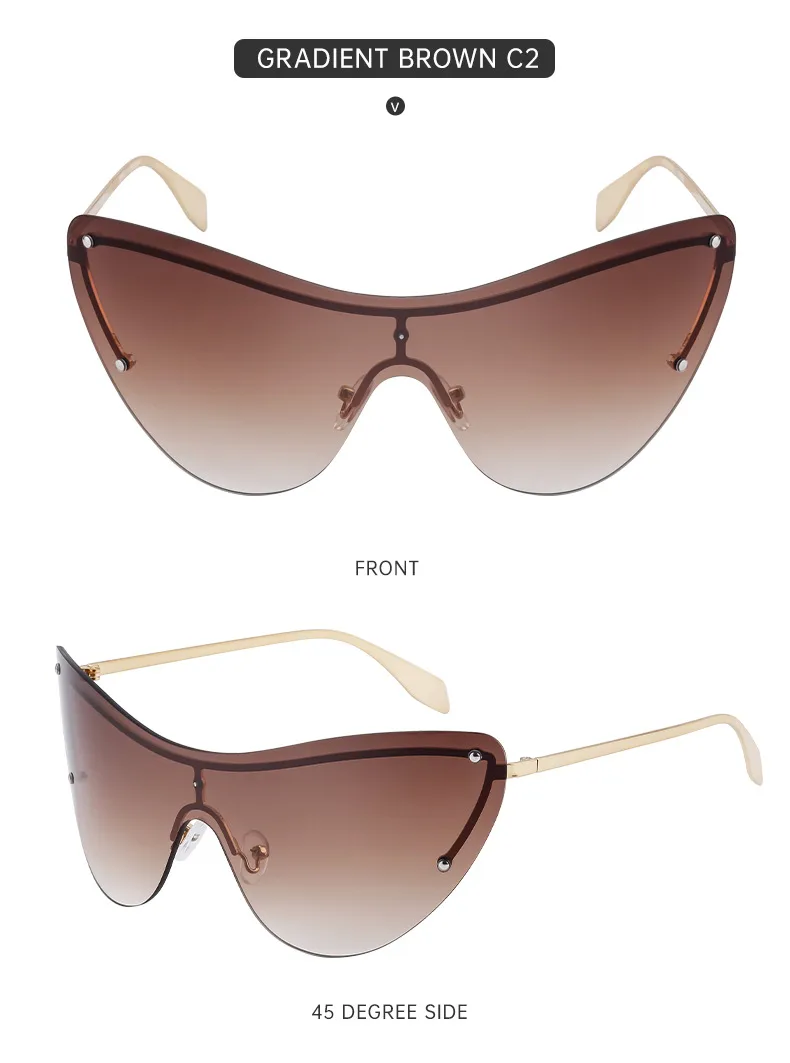 Cuadrado Vacaciones Color Sólido Ordenador Personal Sin Marco Gafas De Sol Hombre display picture 7