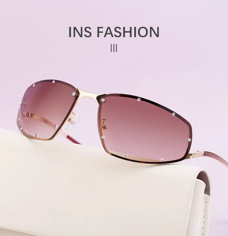 Carré Vacances Couleur Unie Verres Teintés Plein Cadre Hommes De Lunettes De Soleil display picture 5