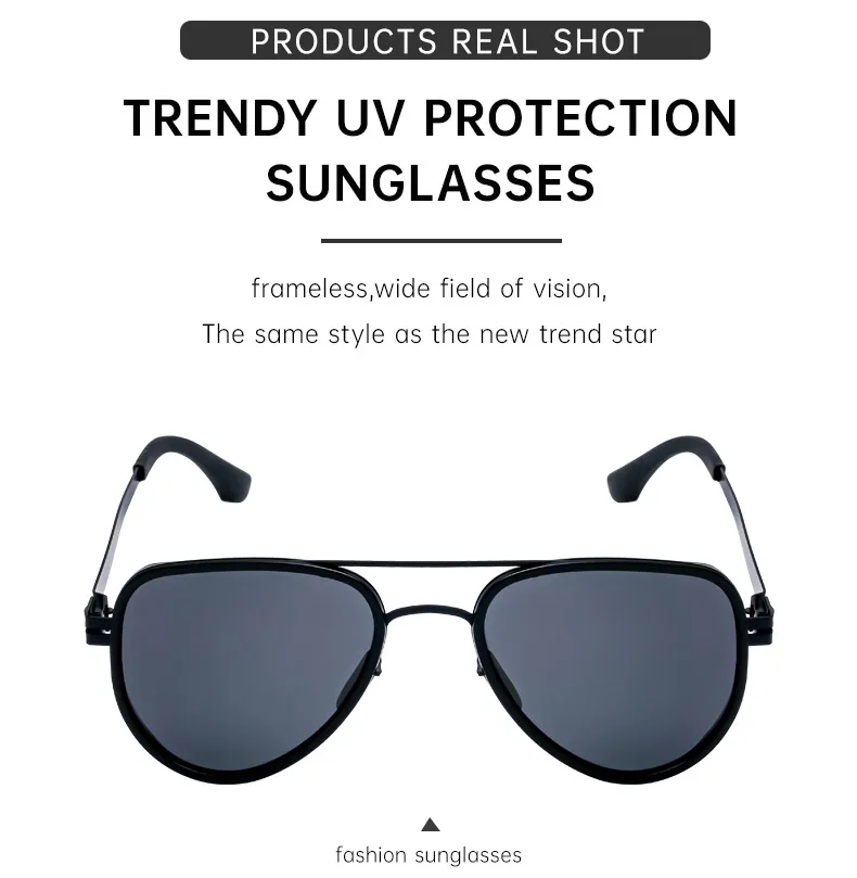 Lunettes De Crapaud Rétro Style Classique Géométrique Tac Plein Cadre Hommes De Lunettes De Soleil display picture 7