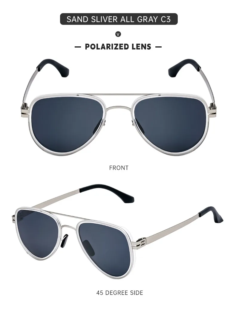 Gafas De Sapo Retro Estilo Clásico Geométrico Tac Fotograma Completo Gafas De Sol Hombre display picture 14