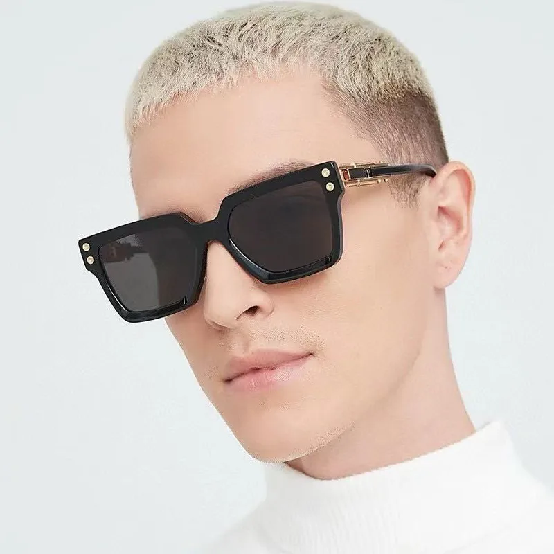 Square Elegant Simple Style Solid Color Pc Full Frame Women's Sunglasses display picture 2