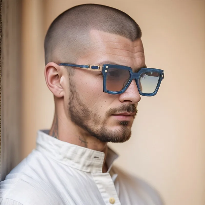 Carré Élégant Style Simple Couleur Unie Pc Plein Cadre Femmes De Lunettes De Soleil display picture 1