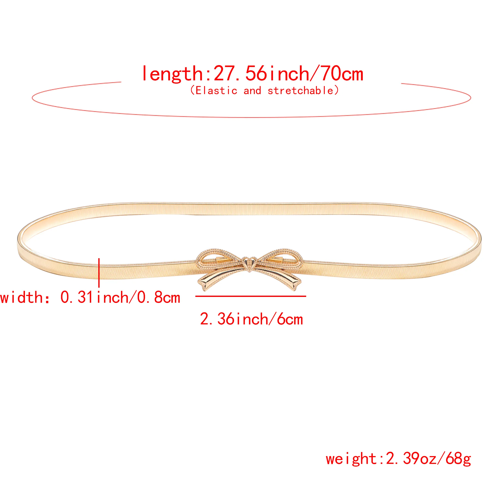 Women's Vintage Style Lady Simple Style Alloy Alloy Chain Belts display picture 3