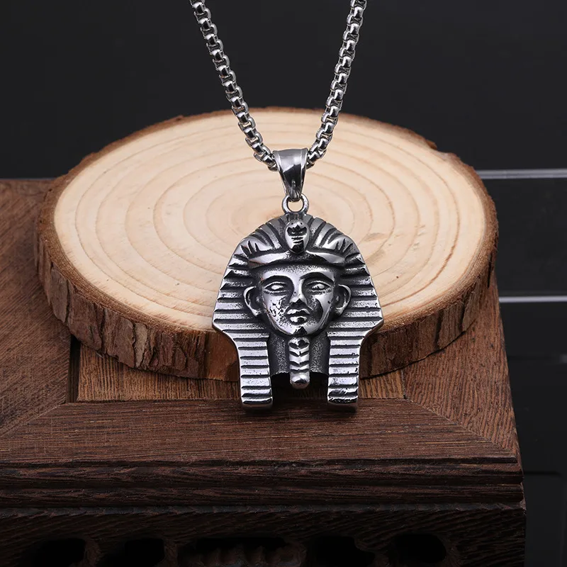 Fitness Gothic Hip-Hop 304 Stainless Steel Solid Color Men's Charms Necklace display picture 2
