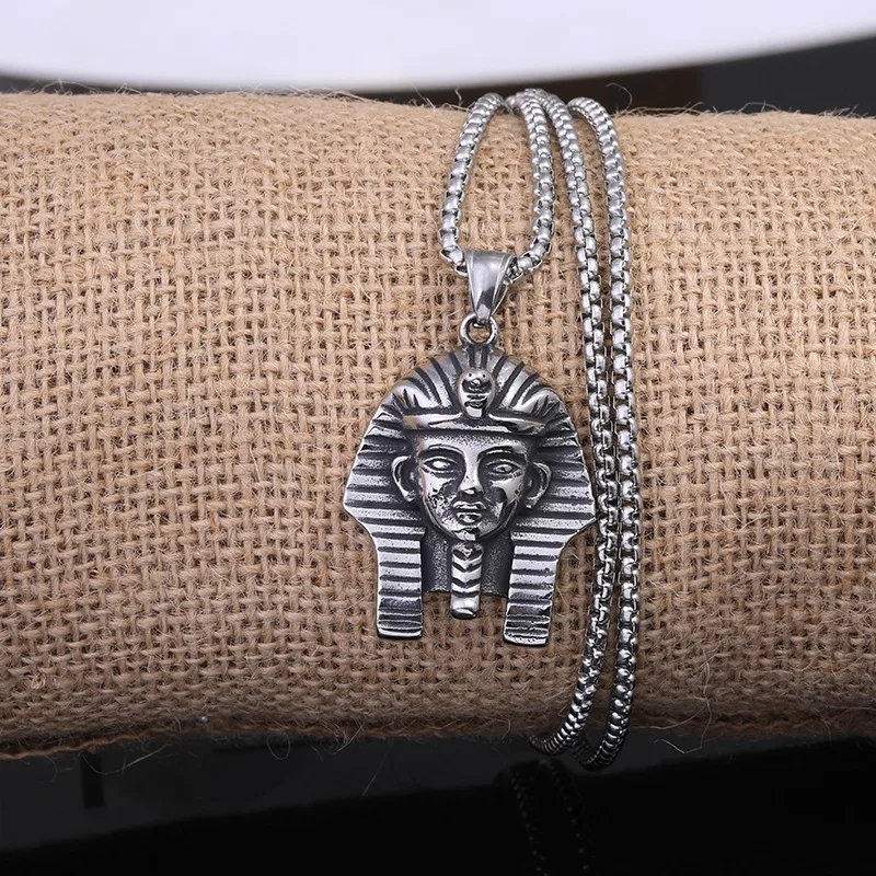 Fitness Gothic Hip-Hop 304 Stainless Steel Solid Color Men's Charms Necklace display picture 6
