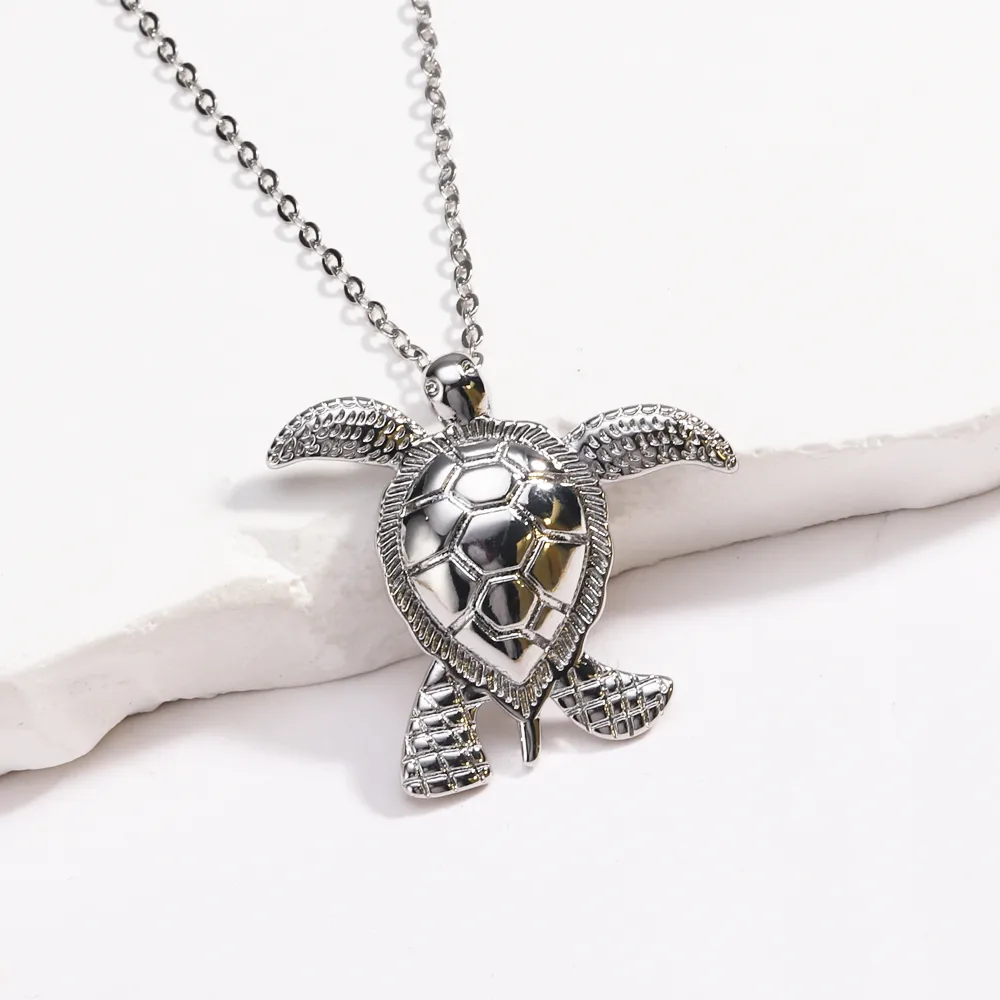 Tortoise Lady Simple Style Classic Style Diamond Copper Pendant Necklace Inlay Lobster Trigger Clasp Closure display picture 16