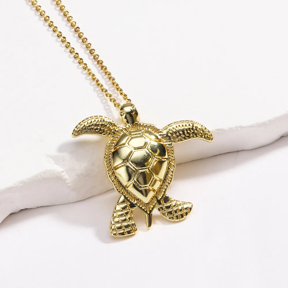 Tortue Femme Style Simple Style Classique Diamant Le Cuivre Pendentif Incruster Fermeture À Boucle De Type Homard display picture 26
