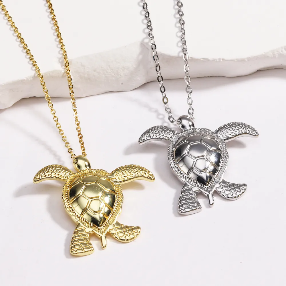 Tortoise Lady Simple Style Classic Style Diamond Copper Pendant Necklace Inlay Lobster Trigger Clasp Closure display picture 31