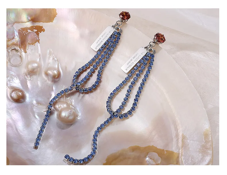 1 Pair Lines Luxurious Simple Style Classic Style 304 Stainless Steel Ear Studs display picture 2