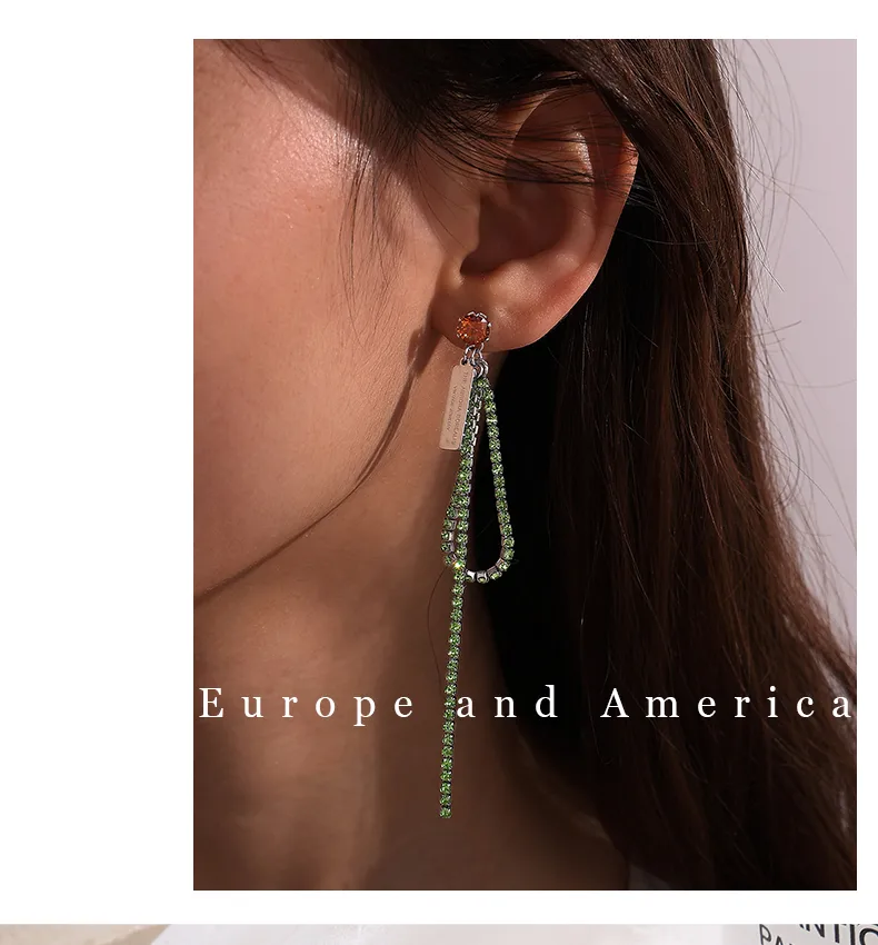 1 Pair Lines Luxurious Simple Style Classic Style 304 Stainless Steel Ear Studs display picture 3