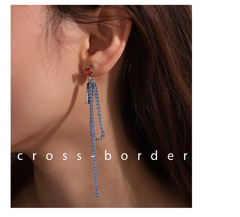 1 Paire Lignes Luxueux Style Simple Style Classique Acier Inoxydable 304 Boucles D'Oreilles display picture 5