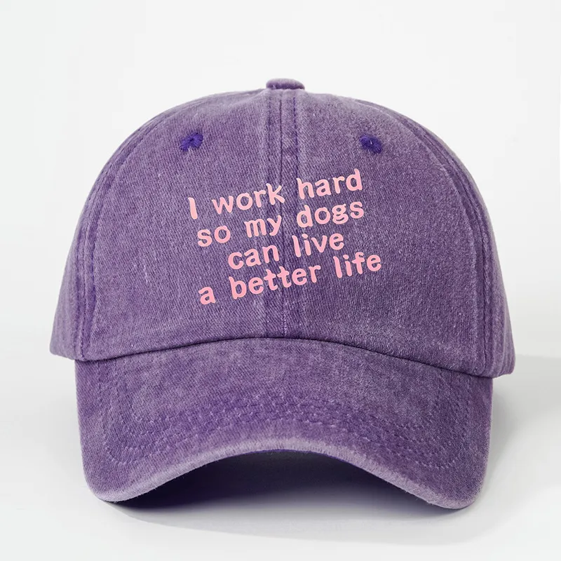 Unisexe Slogan Avant-Toit Incurvé Broderie Décontractée Style Simple Vêtement De Rue Casquette De Baseball display picture 2