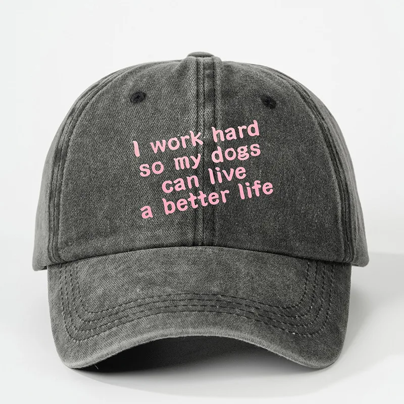 Unisexe Slogan Avant-Toit Incurvé Broderie Décontractée Style Simple Vêtement De Rue Casquette De Baseball display picture 5