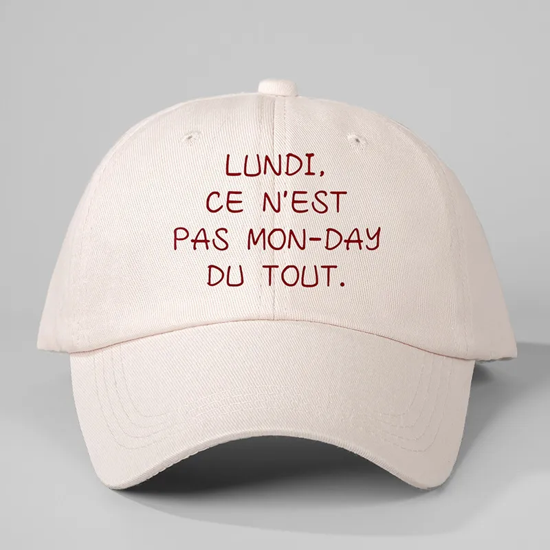 Unisex Vocabulary Words/Name Curved Eaves Embroidery Casual Simple Style Streetwear Baseball Cap display picture 6