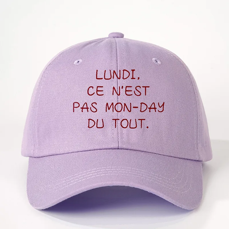Unisex Vocabulary Words/Name Curved Eaves Embroidery Casual Simple Style Streetwear Baseball Cap display picture 2