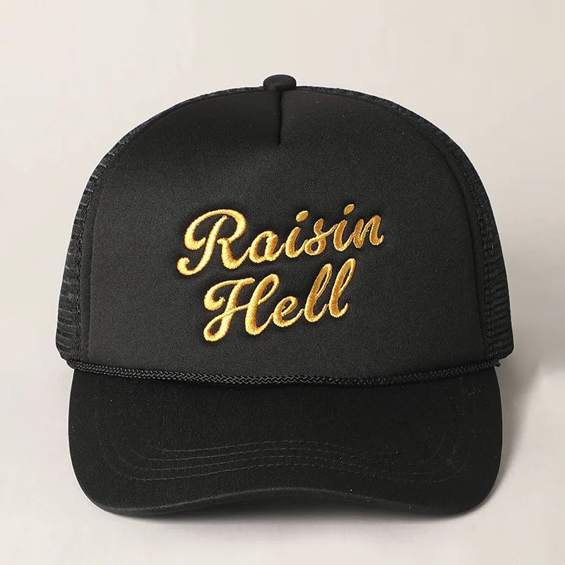 Unisexo Palabras Del Vocabulario/Nombre Aleros Curvos Bordado Casual Estilo Simple Ropa De Calle Gorra De Beisbol display picture 3