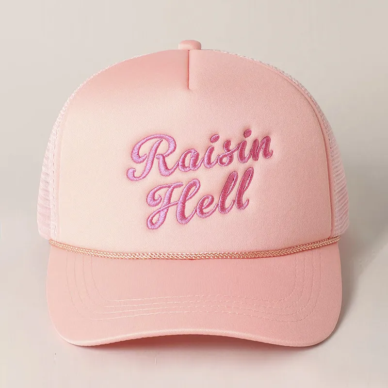 Unisexe Mots De Vocabulaire/Nom Avant-Toit Incurvé Broderie Décontractée Style Simple Vêtement De Rue Casquette De Baseball display picture 4