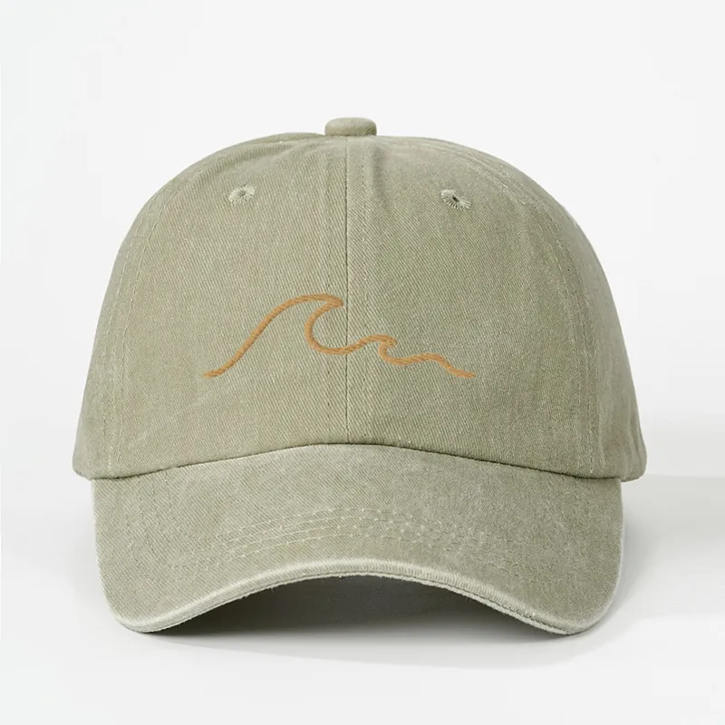 Unisex Solid Color Curved Eaves Embroidery Casual Simple Style Streetwear Baseball Cap display picture 2