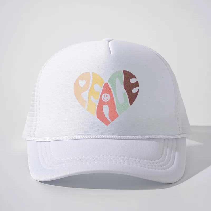Unisex Heart Shape Curved Eaves Embroidery Casual Simple Style Streetwear Baseball Cap display picture 6