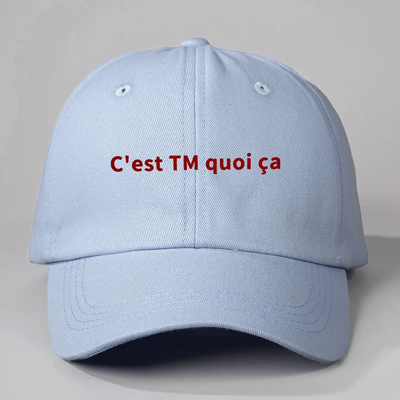 Unisexe Mots De Vocabulaire/Nom Avant-Toit Incurvé Décontractée Style Simple Vêtement De Rue Casquette De Baseball display picture 2