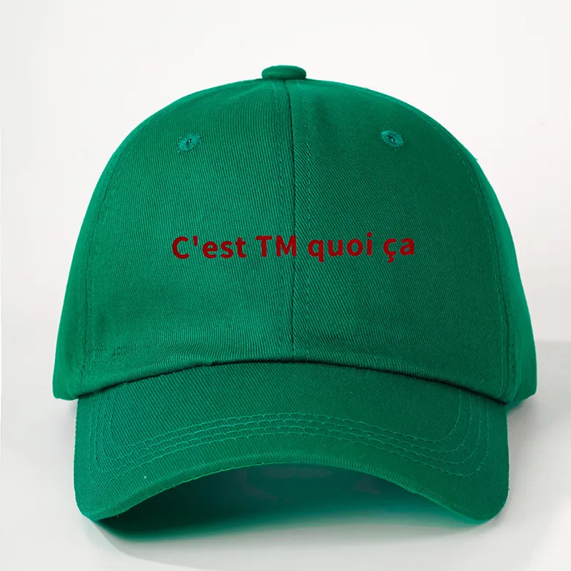 Unisexe Mots De Vocabulaire/Nom Avant-Toit Incurvé Décontractée Style Simple Vêtement De Rue Casquette De Baseball display picture 3