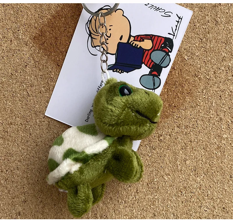 Cute Plush Animal Unisex Bag Pendant Keychain display picture 3