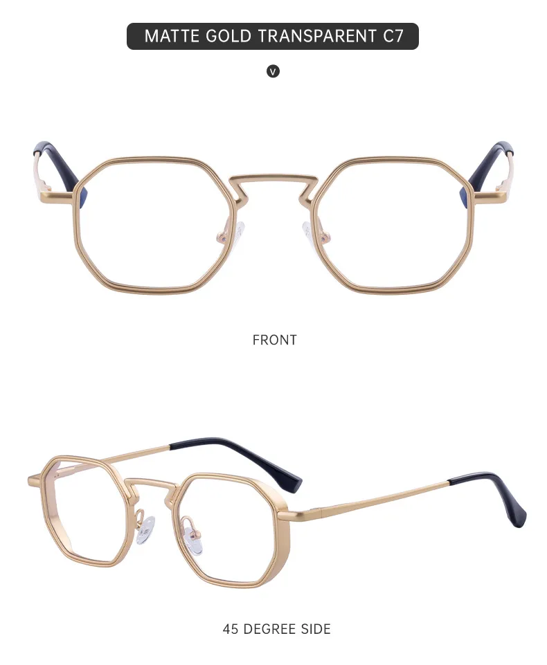 Square Hip-Hop Vacation Pc Gradient Tinted Lenses Full Frame Men's Sunglasses display picture 2