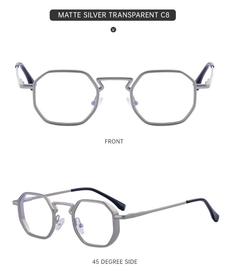 Cuadrado Hip Hop Vacaciones Ordenador Personal Lentes Tintados Con Degradado Fotograma Completo Gafas De Sol Hombre display picture 3