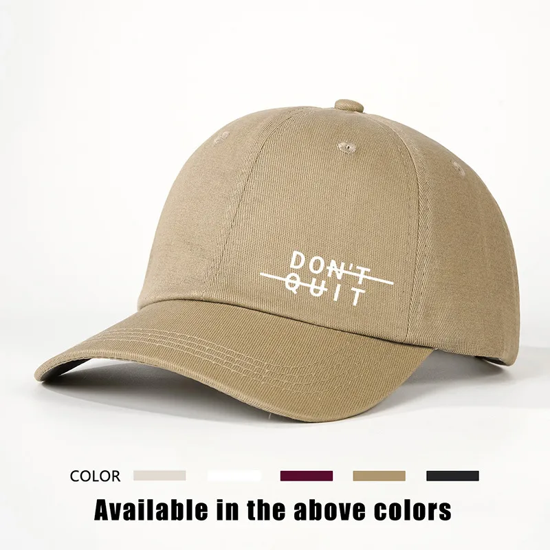 Unisexe Mots De Vocabulaire/Nom Avant-Toit Incurvé Broderie Décontractée Style Simple Vêtement De Rue Casquette De Baseball display picture 1