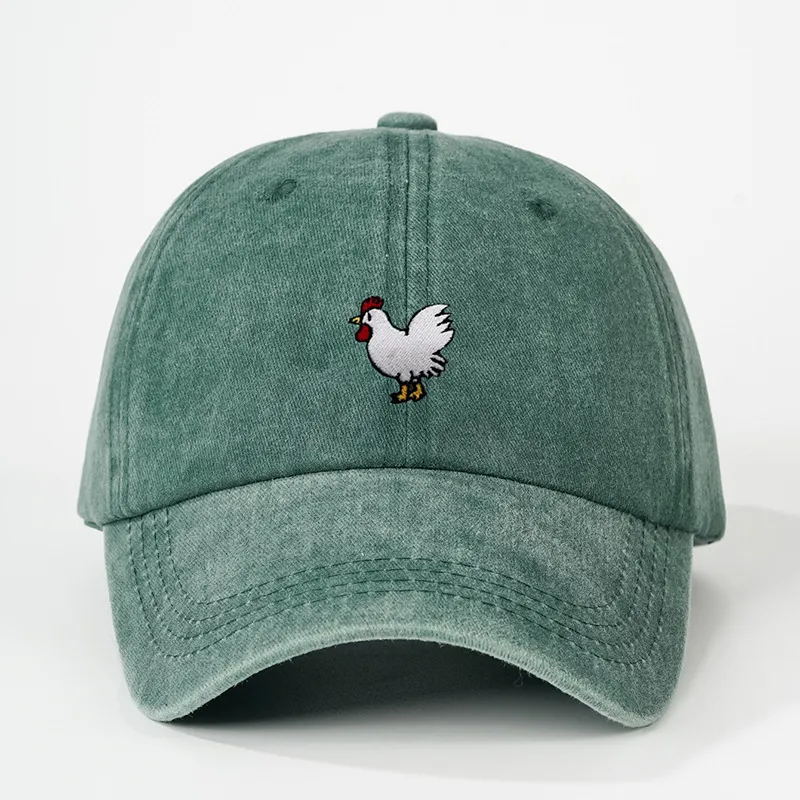 Unisex Cock Curved Eaves Embroidery Casual Simple Style Streetwear Baseball Cap display picture 3