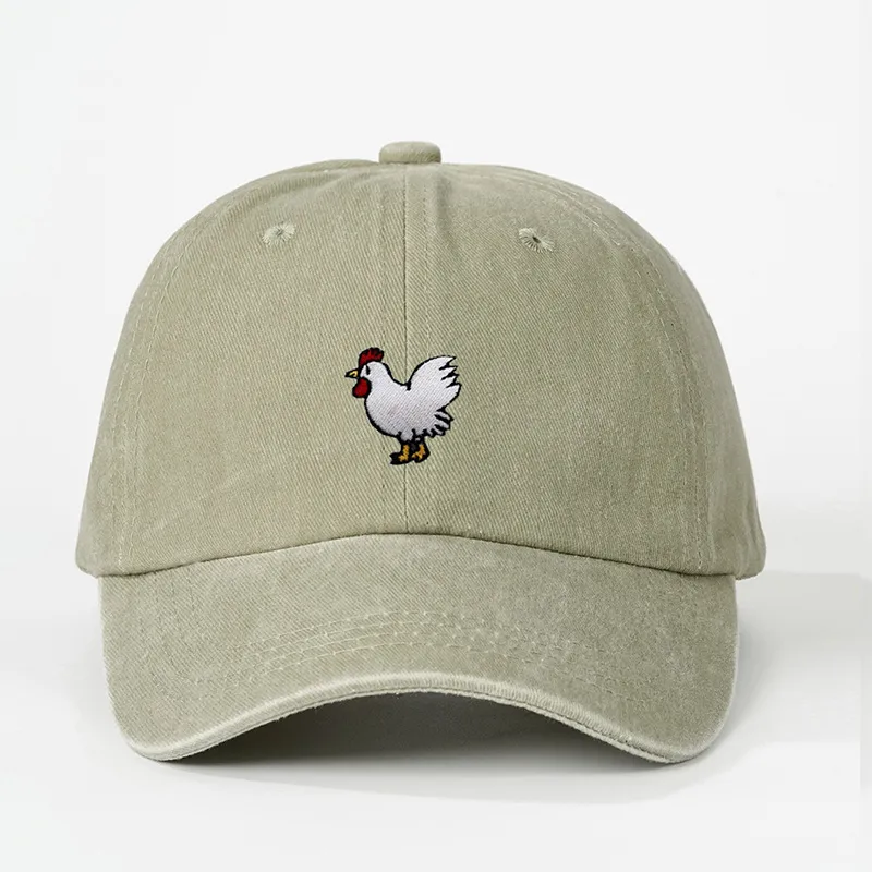 Unisex Cock Curved Eaves Embroidery Casual Simple Style Streetwear Baseball Cap display picture 2