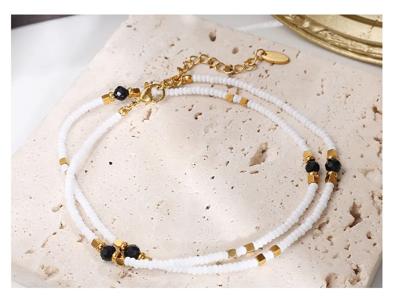 Perle Glamour Luxueux Reine Acier Inoxydable 304 Collier De Gros display picture 1