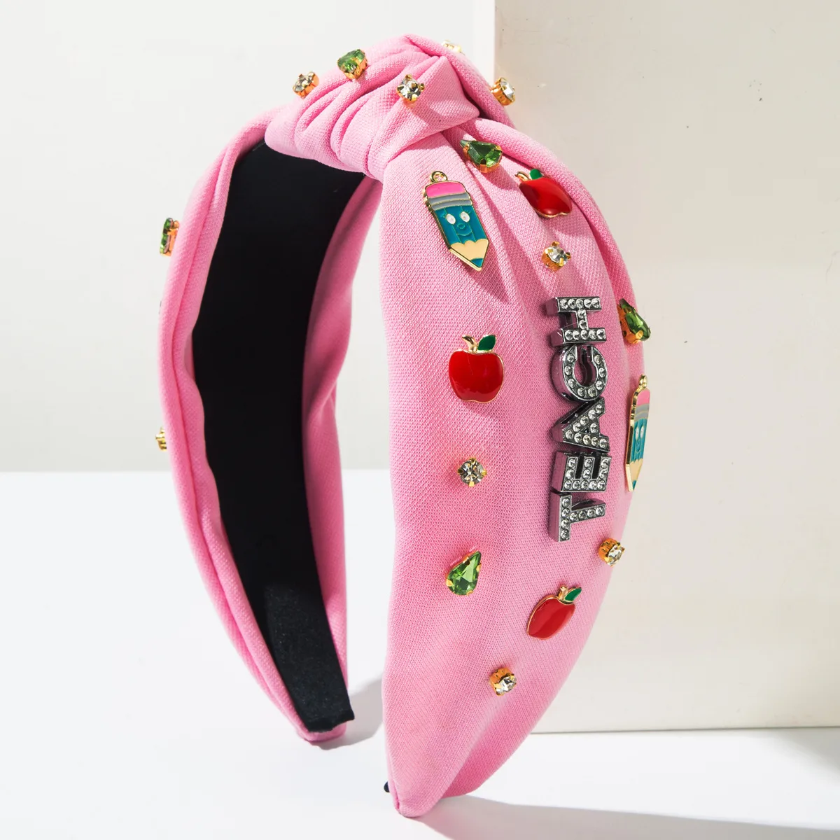 Femmes Lettre Pomme Mignon Sucré Chiffon Bande De Cheveux display picture 4