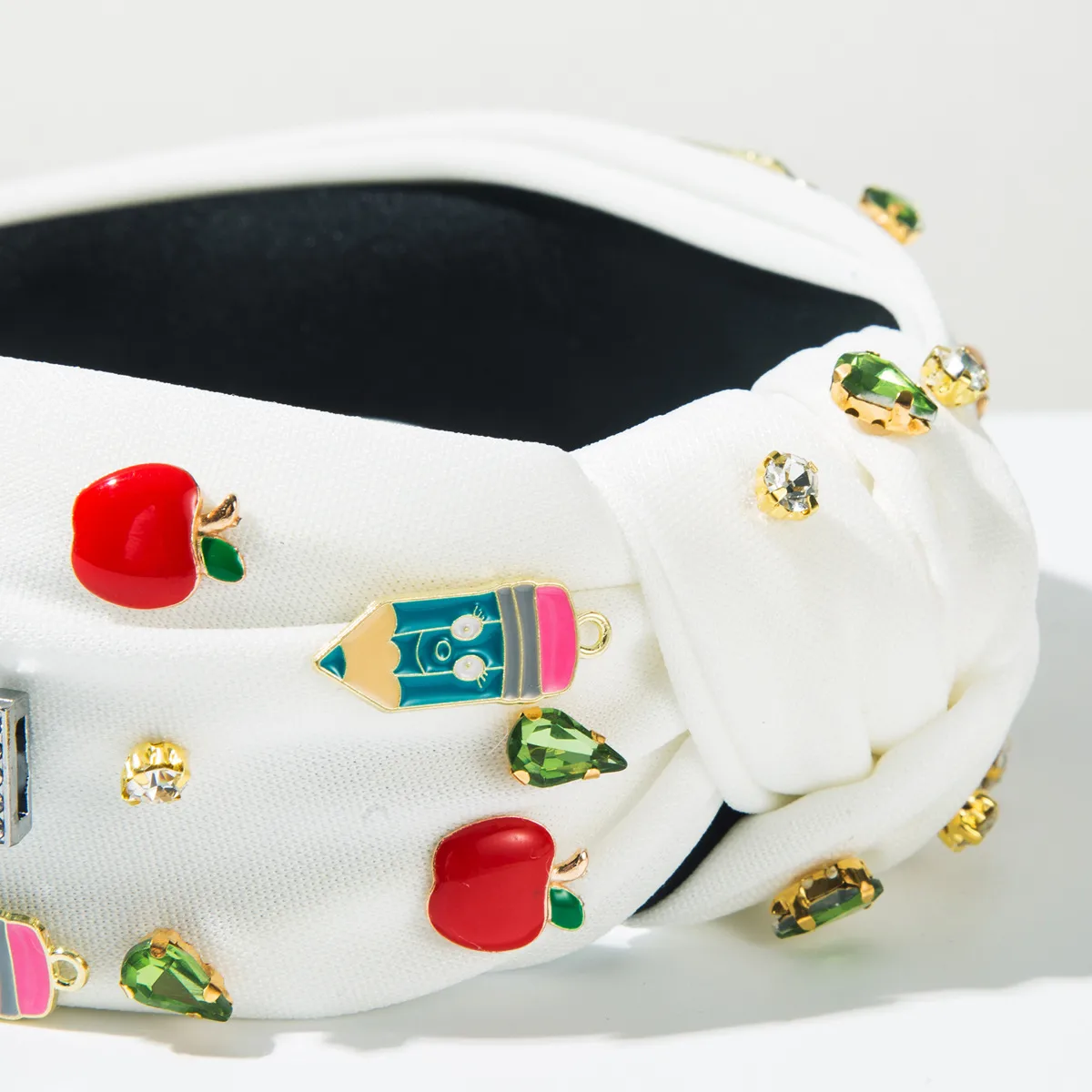 Mujeres Letra Manzana Lindo Dulce Tela Banda Para El Cabello display picture 6