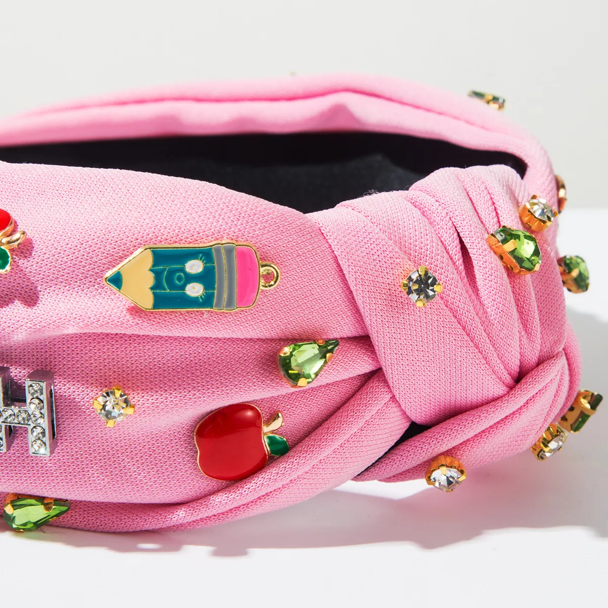 Mujeres Letra Manzana Lindo Dulce Tela Banda Para El Cabello display picture 7