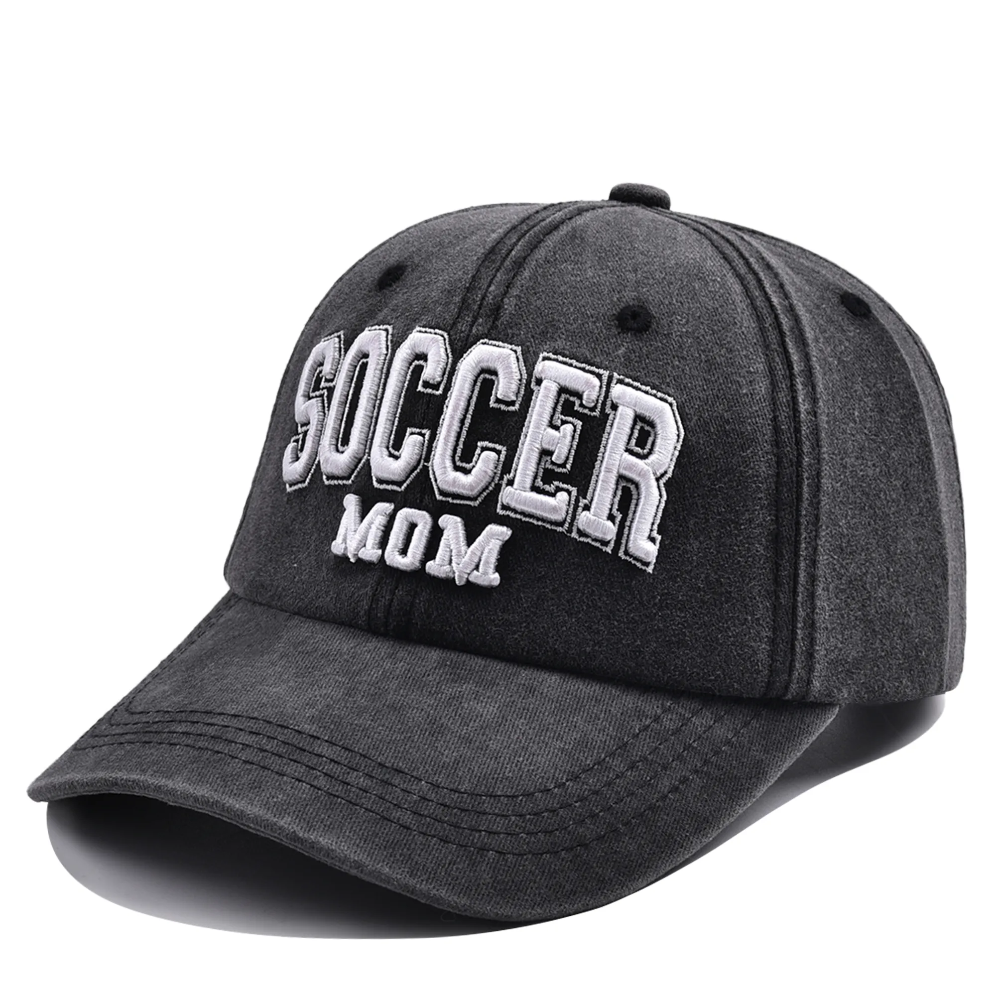 Unisexe Lettre Avant-Toit Incurvé Broderie Broderie Style Vintage Style Simple Casquette De Baseball display picture 5