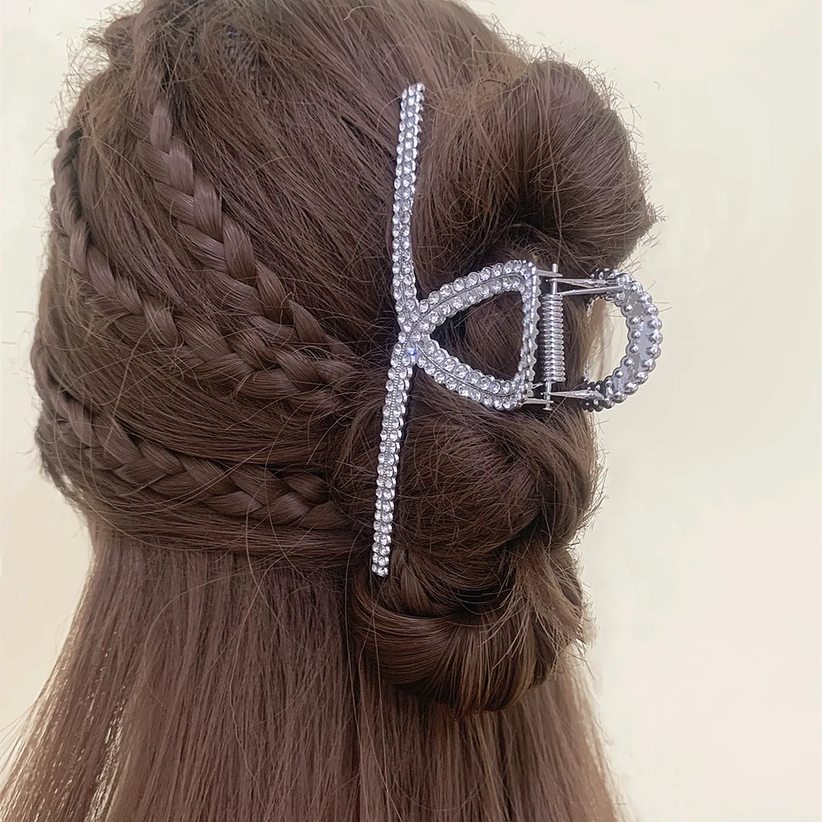 Femmes Couleur Unie Élégant Alliage Griffes De Cheveux display picture 1